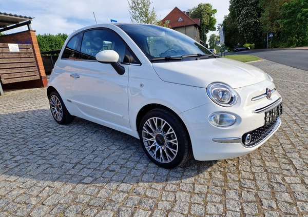 Fiat 500 cena 48900 przebieg: 10500, rok produkcji 2020 z Skoki małe 137